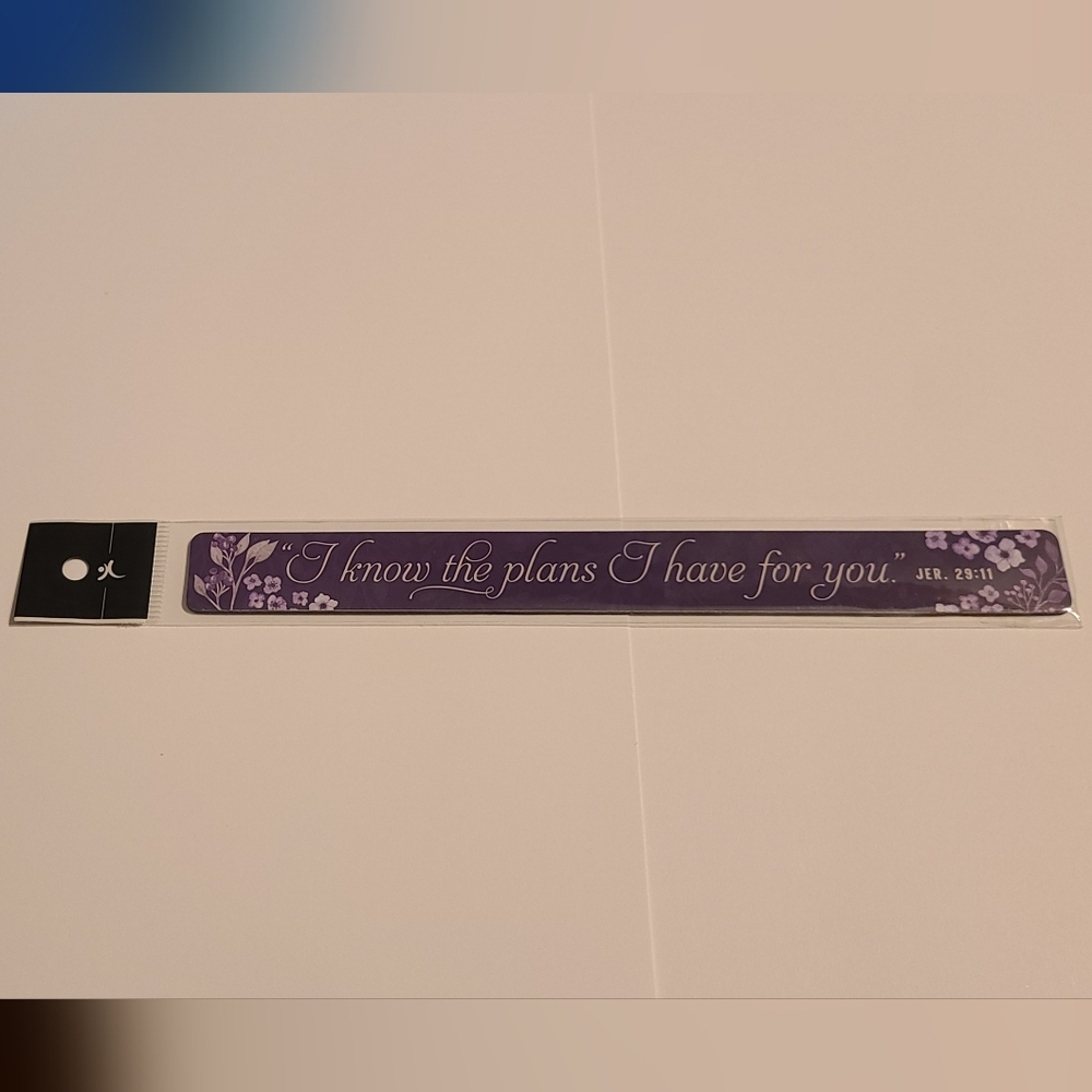 Magnet Strip I Know The Plans I Have For You Scripture